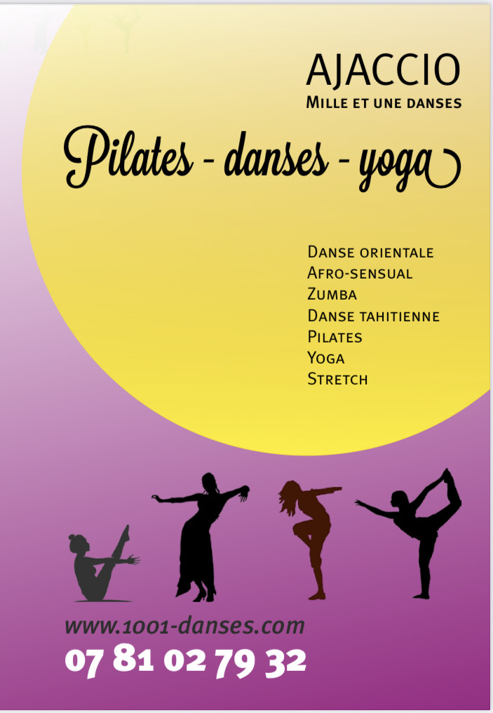 affiche cours de danse orientale